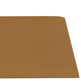 Testiera da Parete 12 pcs Marrone 60 x 15 cm Velluto