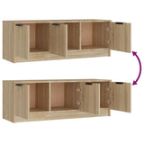Mobile Porta TV Rovere Sonoma 102x35x36,5 cm Legno truciolato