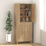 Credenza Rovere Sonoma 69,5x34x90 cm in Legno truciolato