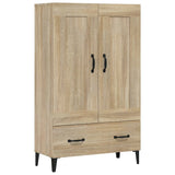 Credenza Rovere Sonoma 70x31x115 cm in Legno truciolato