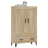 Credenza Rovere Sonoma 70x31x115 cm in Legno truciolato