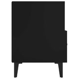 Mobile Porta TV Nero 80x36x50 cm in Legno truciolato