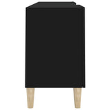 Mobile Porta TV Nero 150x30x50 cm in Legno truciolato