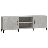 Mobile Porta TV Grigio Cemento 150x30x50cm in Legno truciolato