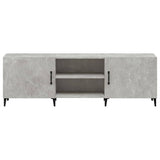 Mobile Porta TV Grigio Cemento 150x30x50cm in Legno truciolato