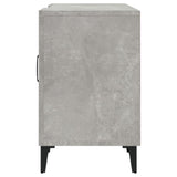 Mobile Porta TV Grigio Cemento 150x30x50cm in Legno truciolato