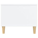 Tavolino da Salotto Bianco 102x50x40 cm in Legno truciolato