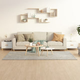 Tavolini da Salotto 2 pz Bianchi 50x50x40 cm Legno truciolato
