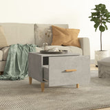 Tavolini Salotto 2pz Grigio Cemento 50x50x40 Legno truciolato