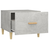 Tavolini Salotto 2pz Grigio Cemento 50x50x40 Legno truciolato