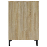 Scrivania Rovere Sonoma 140x50x75 cm in Legno truciolato
