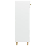 Scarpiera Bianca 60x35x105 cm in Legno truciolato