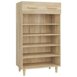 Scarpiera Rovere Sonoma 60x35x105 cm in Legno truciolato