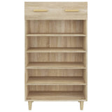 Scarpiera Rovere Sonoma 60x35x105 cm in Legno truciolato