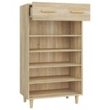 Scarpiera Rovere Sonoma 60x35x105 cm in Legno truciolato