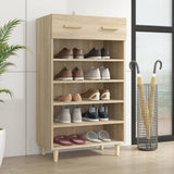 Scarpiera Rovere Sonoma 60x35x105 cm in Legno truciolato