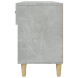 Scarpiera Grigio Cemento 102x35x55 cm in Legno truciolato