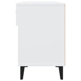Scarpiera Bianca 102x35x55 cm in Legno truciolato