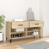 Scarpiera Rovere Sonoma 102x35x55 cm in Legno truciolato