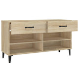 Scarpiera Rovere Sonoma 102x35x55 cm in Legno truciolato