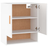 Armadietto a Muro Bianco 60x31x70 cm in Legno truciolato