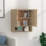 Armadietto a Muro Rovere Sonoma 60x31x70 cm Legno truciolato