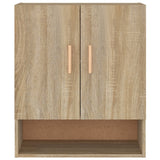 Armadietto a Muro Rovere Sonoma 60x31x70 cm Legno truciolato