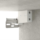 Armadietto a Muro Grigio Cemento 60x31x70 cm Legno truciolato