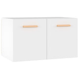 Mobile a Parete Bianco 60x36,5x35 cm in Legno truciolato