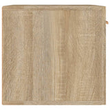 Mobile a Parete Rovere Sonoma 60x36,5x35 cm Legno truciolato