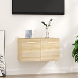 Mobile a Parete Rovere Sonoma 60x36,5x35 cm Legno truciolato