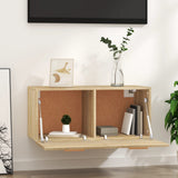 Mobile Parete Rovere Sonoma 80x35x36,5cm Legno truciolato