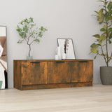 Mobile TV Rovere Fumo 102x35x36,5 cm in Legno truciolato