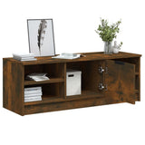 Mobile TV Rovere Fumo 102x35,5x36,5 cm in Legno truciolato