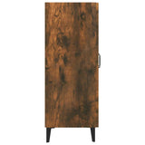 Credenza Rovere Fumo 69,5x34x90 cm in Legno truciolato