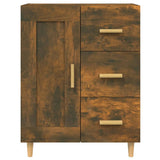 Credenza Rovere Fumo 69,5x34x90 cm in Legno truciolato