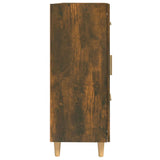 Credenza Rovere Fumo 69,5x34x90 cm in Legno truciolato