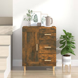 Credenza Rovere Fumo 69,5x34x90 cm in Legno truciolato