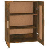 Pensile Rovere Fumo 69,5x32,5x90 cm in Legno truciolato