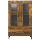Credenza Rovere Fumo 70x31x115 cm in Legno truciolato