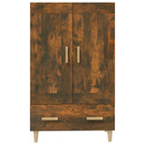 Credenza Rovere Fumo 70x31x115 cm in Legno truciolato