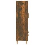 Credenza Rovere Fumo 70x31x115 cm in Legno truciolato