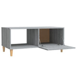 Tavolino Salotto Grigio Sonoma 89,5x50x40 cm Legno truciolato