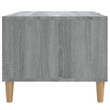 Tavolino Salotto Grigio Sonoma 89,5x50x40 cm Legno truciolato
