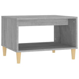 Tavolino da Salotto Grigio Sonoma 60x50x40 cm Legno truciolato
