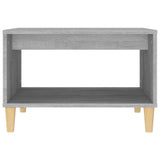 Tavolino da Salotto Grigio Sonoma 60x50x40 cm Legno truciolato