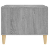 Tavolino da Salotto Grigio Sonoma 60x50x40 cm Legno truciolato
