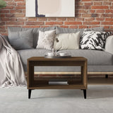 Tavolino da Salotto Rovere Marrone 60x50x40cm Legno truciolato