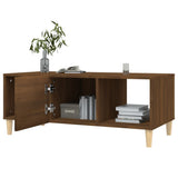 Tavolino Salotto Rovere Marrone 102x50x40 cm Legno truciolato