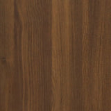 Tavolino Salotto Rovere Marrone 102x50x40 cm Legno truciolato